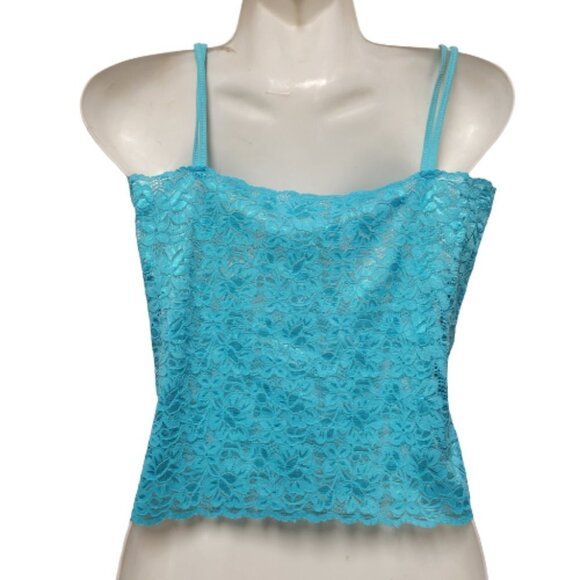Lace Cami Crop Top Lace Bralette Stretchy Lace Camisole Lace Crop Tank Top - NEW - Picture 3 of 11